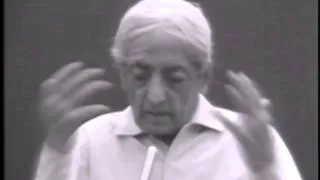 I have cancer, what should I do? | J. Krishnamurti