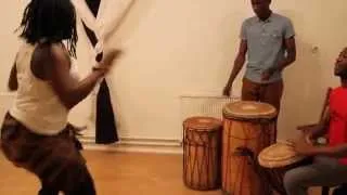 African dance with drums Twerk By Jungle fever® dance