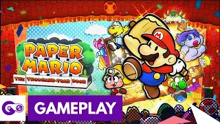 O início de Paper Mario: The Thousand-Year Door【no Nintendo Switch】- Gameplay sem comentários