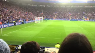 Leicester city goalkeeper chant