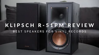 Klipsch R-51PM Review - The Best Speakers for Vinyl!