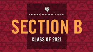 2021 Harvard Business School MBA Section B Diploma Ceremony