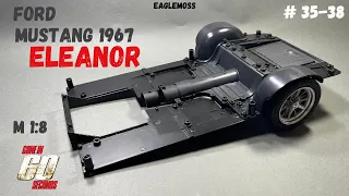 Сборка Ford Mustang Eleanor 1967 / Номера  35-38 / Eaglemoss