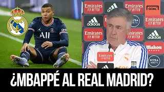 Ancelotti responde a los rumores de Mbappé al Real Madrid