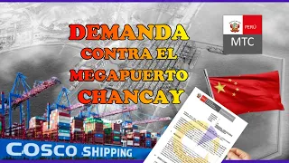 Denuncian al  Puerto de Chancay: MTC pide anular exclusividad de empresa china.