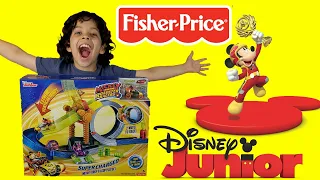 Disney Mickey and the Roadster Racers - Super Charged Mickey Drop & Loop Playset