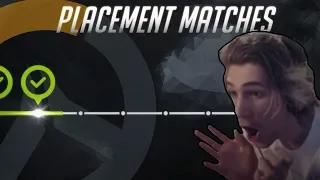 xQc- OVERWATCH PLACEMENTS! | xQcOW