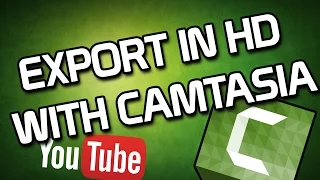 Best Camtasia HD Export Settings!