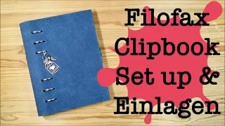 Filofax Clipbook Set up & Einlagen | Personal Rings | Deutsch