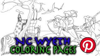 Activity 2 - NC Wyeth - Coloring Pages