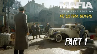Mafia 1 Remake Gameplay Part 1 PC Walkthrough No Commentary (Mafia: Definitive Edition)
