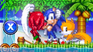 Sonic 3 AIR: Megamix Abilities! (Light Dash, Tail Whip, Mega Punch & More)
