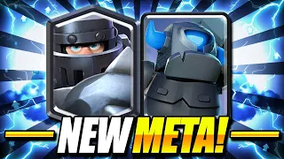 UNBELIEVABLE NEW META COMBO!! MEGA KNIGHT + MINI PEKKA IS INSANE! - Clash Royale