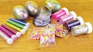 Überraschungs Slime Mix | Glitzer Schleim DIY Idee | DIY Schleim Paket im Test |Glibber selber mixen