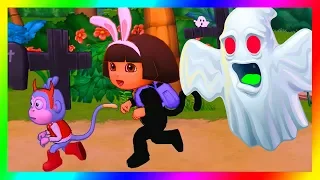 Dora the Explorer Games to Play Cartoon ➤ Dora's Halloween Parade and Friends!