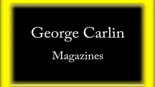 George Carlin - Magazines