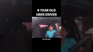 9 YEARS OLD UBER DRIVER