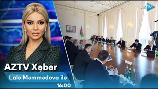 Lalə Məmmədova ilə AZTV XƏBƏR (16:00) | 11.03.2024