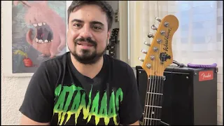 por 500 pesos conseguí una guitarra buena