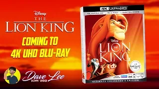 THE LION KING Coming to 4K Blu-ray