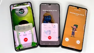 Incoming Calls / Outgoing Calling 3 Samsung Galaxy A50 / A31 / S20 PLUS
