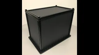 Black Hardboard Enclosure Assembly Tutorial | Base Lab Tools