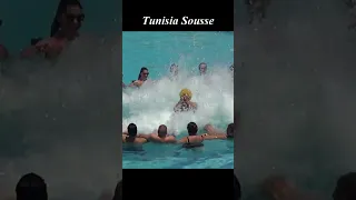Hotel Concord Green Park Palace 5 Aqua aerobics 2 #tunisia #aquaaerobics #animation #sousse 😃🌴🔥