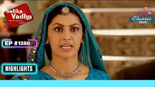 Urmi Devi ने किया Kalyani को Expose | Balika Vadhu | बालिका वधू | Full Episode | Ep. 1280