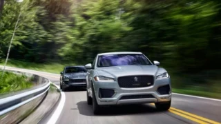 2017 Jaguar F Pace S vs  2017 Porsche Macan GTS Review