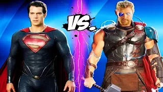 THOR VS SUPERMAN - Man of Steel vs Thor (Ragnarok 2017)