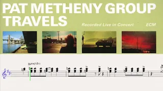 Pat Metheny  - Phase dance guitar transcription