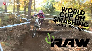 BEST CONDITIONS EVER! World Cup DOWNHILL MTB - Vital RAW - Lousa, Portugal
