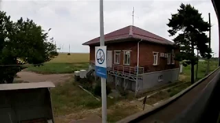 TRAINVIEW: from KAVKAZSKAYA to ARMAVIR from the electric train window [Russian Railways]