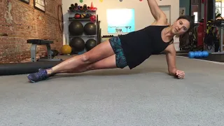 Side Plank with Rotation