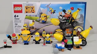 Lego Despicable ME 4 Minions and Banana Car 75580 REVIEW!