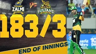 Multan Sultans Best Batting Ever in PSL | Multan Sultans Vs Peshawar Zalmi | HBL PSL 2018 | M1F1