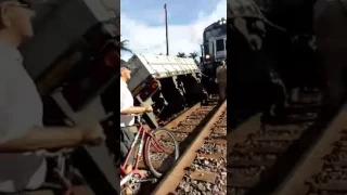 Acidente envolvendo Trem e Caminhão em Arapongas