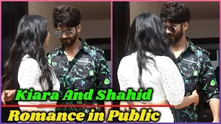 Shahid Kapoor and Kiara Advani Romance in Public in Kabir Singh Promotion