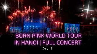 [4K FULL CONCERT] 230729 BLACKPINK - Born Pink World Tour in Hanoi Day1 Fancam | Full Concert