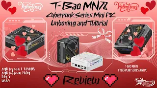 LIVE - T-Bao MN78 Gaming Mini PC - Cyberpunk Themed Gaming Mini PC - AMD Ryzen 7 7840HS