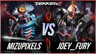 Tekken 8 Ranked Match - MizuPixels (Yoshimitsu) vs Joey_Fury (Jack-8)