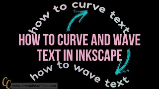 The Easy Way to Curve Text in Inkscape