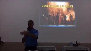 PALESTRA PÚBLICA - JUSTIÇA DAS AFLIÇÕES