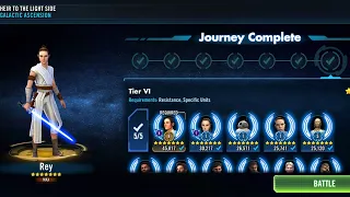 GL Rey Tier 6 / Ult Tier Guide - "ALL IN ON FINN!!!" - SWGOH