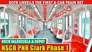 DOTr Unveils the First 8-Car Train Set | NSCR Valenzuela Depot