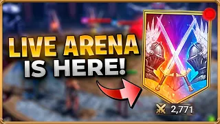 FIRST LOOK! Impressions & Gameplay Live Arena Raid Shadow Legends