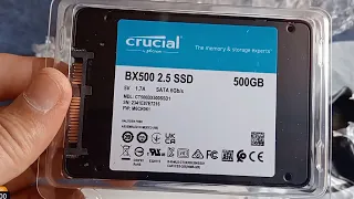 هارد SSD كروشال 500 جيجا BX500 مقاس 2.5 بوصة