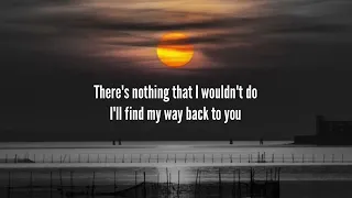 find my way back/eric arjes/lyrics