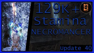 129K + Stamina Necromancer | Infinite Archive | PvE Guide