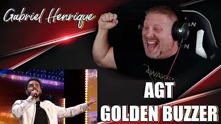 Golden Buzzer: Gabriel Henrique's - Run To You | Auditions | AGT 2023 | REACTION